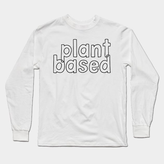 plant based Long Sleeve T-Shirt by openspacecollective